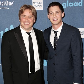 Logan Lerman in 24th Annual GLAAD Media Awards - Arrivals - chbosky-lerman-24th-annual-glaad-media-awards-01