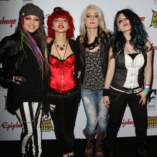 Cherri Bomb in 2012 Revolver Golden Gods Awards Show