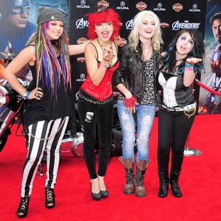 Cherri Bomb in World Premiere of The Avengers - Arrivals