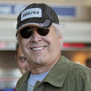 Chevy Chase Seen Arriving at LAX to Catch A Flight