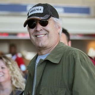 Chevy Chase Seen Arriving at LAX to Catch A Flight