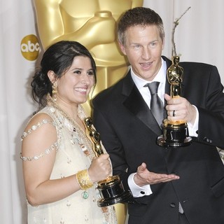 Sharmeen Obaid-Chinoy, Daniel Junge in 84th Annual Academy Awards - Press Room