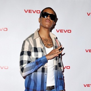 Chipmunk in Celebrities Attend The Vevo Launch Party