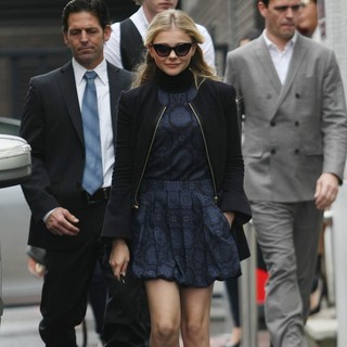 Chloe Moretz in Chloe Moretz Outside The ITV Studios