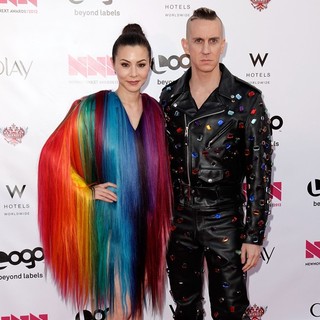 China Chow, Jeremy Scott in LOGO's 2012 NewNowNext Awards