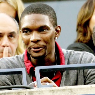 Chris Bosh in Celebrities Watch The Men's Finals Match - Day 15 - 2010 US Open