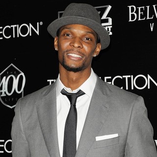 Chris Bosh in Dwyane Wade's 30th Birthday Celebration