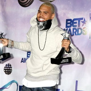 Chris Brown in The 11th Annual BET Awards - Press Room