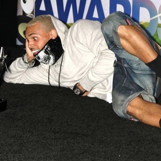 Chris Brown in The 11th Annual BET Awards - Press Room
