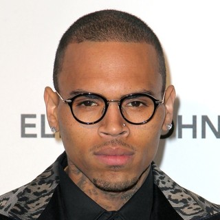 Chris Brown in 21st Annual Elton John AIDS Foundation's Oscar Viewing Party - chris-brown-21st-annual-elton-john-aids-foundation-s-oscar-viewing-party-01