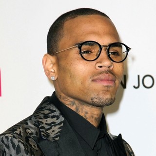 Chris Brown in 21st Annual Elton John AIDS Foundation's Oscar Viewing Party - chris-brown-21st-annual-elton-john-aids-foundation-s-oscar-viewing-party-02