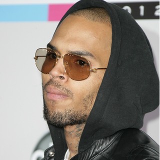 Chris Brown in The 40th Anniversary American Music Awards - Arrivals