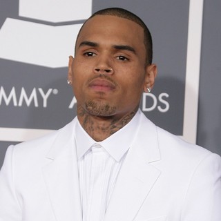Chris Brown in 55th Annual GRAMMY Awards - Arrivals