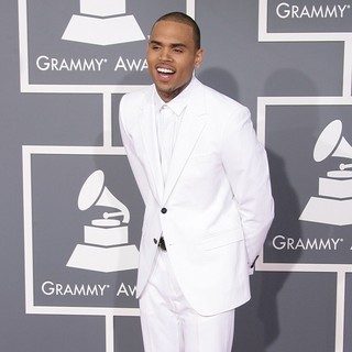 Chris Brown in 55th Annual GRAMMY Awards - Arrivals