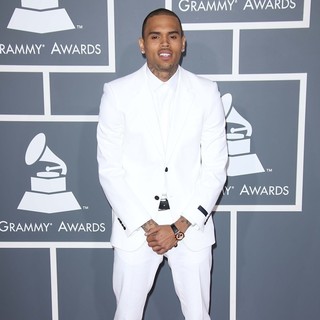 Chris Brown in 55th Annual GRAMMY Awards - Arrivals