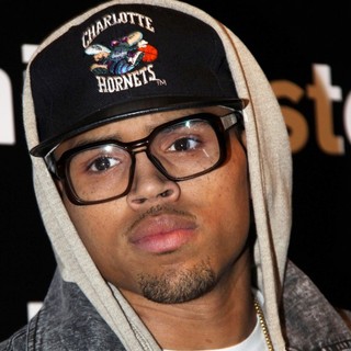 Chris Brown in Retna The Halleluiah World Tour Art Exhibition - Arrivals
