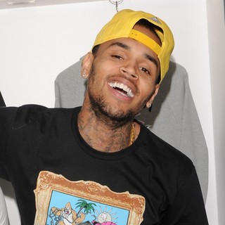 Chris Brown in The Launch of The Black Pyramid and Pink+Dolphin Collection