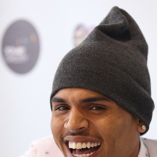 Chris Brown in Chris Brown and Ron English Launches The Dum English Astronaut Collection