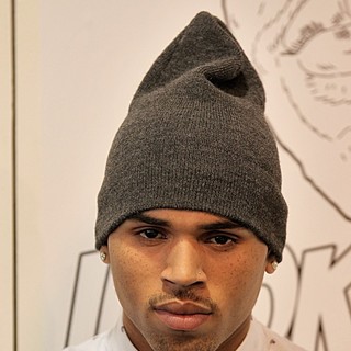 Chris Brown in Chris Brown and Ron English Launches The Dum English Astronaut Collection