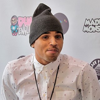 Chris Brown in Chris Brown and Ron English Launches The Dum English Astronaut Collection