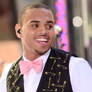 Chris Brown in Chris Brown Performing Live as Part of The Today Show's Summer Concert Series