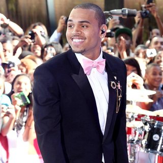 Chris Brown in Chris Brown Performing Live as Part of The Today Show's Summer Concert Series
