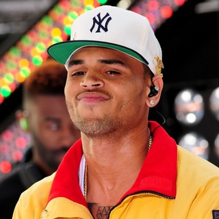 Chris Brown in Chris Brown Performs Live as Part of The Today Show's Concert Series