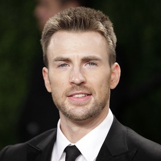 Chris Evans in 2013 Vanity Fair Oscar Party - Arrivals