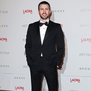 Chris Evans in LACMA's Art And Film Gala Honoring Clint Eastwood and John Baldessari