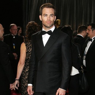Chris Pine in The 85th Annual Oscars - Red Carpet Arrivals