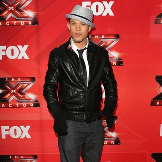 Chris Rene in FOX's The X Factor Press Conference