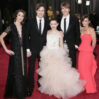 Shawn Christensen, Fatima Ptacek in The 85th Annual Oscars - Red Carpet Arrivals