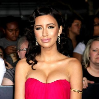 Christian Serratos in The Twilight Saga's Breaking Dawn Part I World Premiere - christian-serratos-premiere-breaking-dawn-1-03