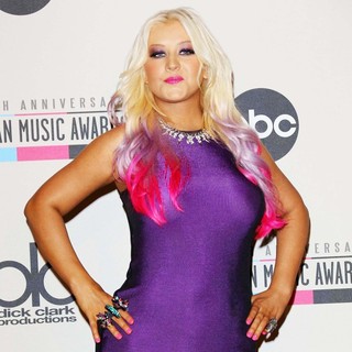 Christina Aguilera in 40th Anniversary American Music Awards - Nominations Announcement