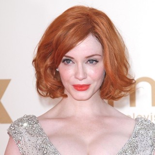 Christina Hendricks in The 63rd Primetime Emmy Awards - Arrivals