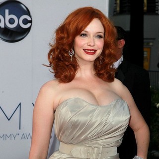 Christina Hendricks in 64th Annual Primetime Emmy Awards - Arrivals