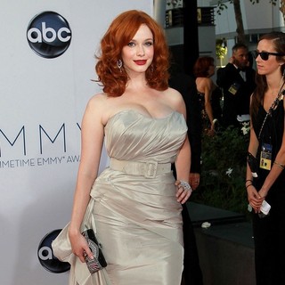 Christina Hendricks in 64th Annual Primetime Emmy Awards - Arrivals