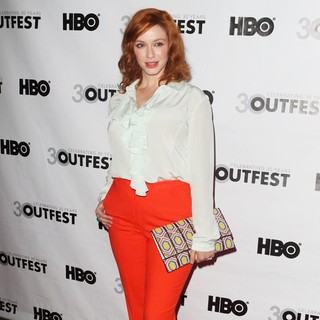 Christina Hendricks in Closing Night Gala 2012 Outfest with Struck by Lightning Premiere
