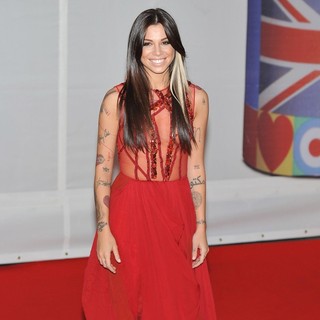 Christina Perri in The BRIT Awards 2012 - Arrivals