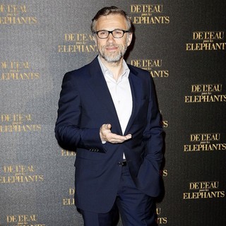 Christoph Waltz in Paris Premiere of Movie Water for Elephants