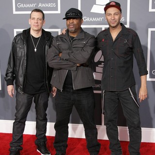 Chuck D, Tom Morello, Z-Trip in 55th Annual GRAMMY Awards - Arrivals