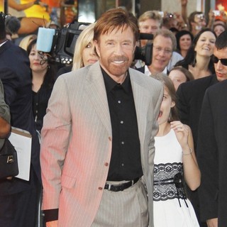 Chuck Norris in The Los Angeles Premiere of The Expendables 2