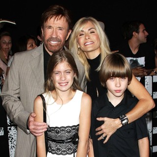 Chuck Norris in The Los Angeles Premiere of The Expendables 2