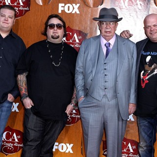 Corey Harrison, Chumlee, Richard Harrison,Rick Harrison in 2011 American Country Awards - Arrivals