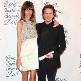 Alexa Chung, Christopher Kane in British Fashion Awards 2011 - Press Room