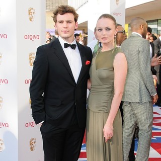 Sam Claflin, Laura Haddock in The 2012 Arqiva British Academy Television Awards - Arrivals