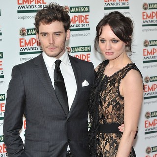Sam Claflin, Laura Haddock in The Empire Film Awards 2012 - Arrivals