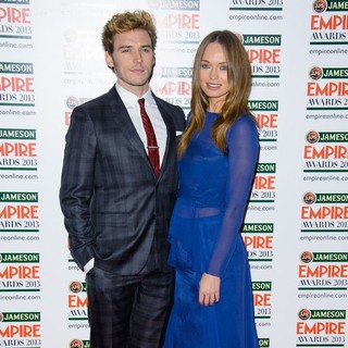 Sam Claflin, Laura Haddock in Jameson Empire Film Awards 2013 - Arrivals