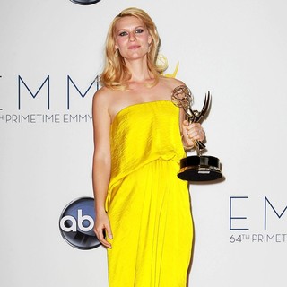 Claire Danes in 64th Annual Primetime Emmy Awards - Press Room