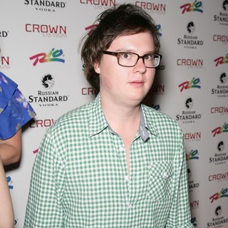 Clark Duke in Celebrities Hit The Red Carpet for The Official Opening Weekend of Crown Theater and Nightclub